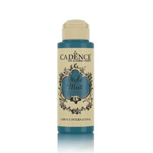 Cadence Style Matt Akrilik Boya S9062 Koyu Turkuaz 120ml