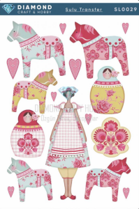 Diamond Craft Sulu Transfer 25x35cm SL029