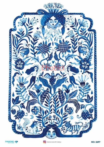 Diamond Pirinç Dekopaj Kağıdı - 2697