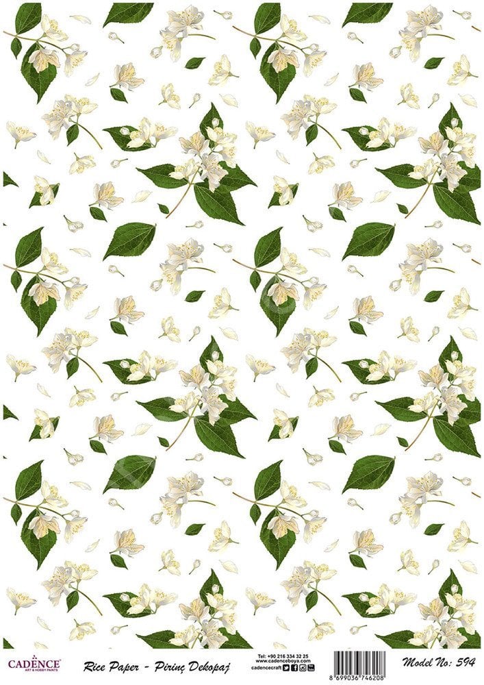 Cadence Pirinç Dekopaj Kağıdı - Model 594