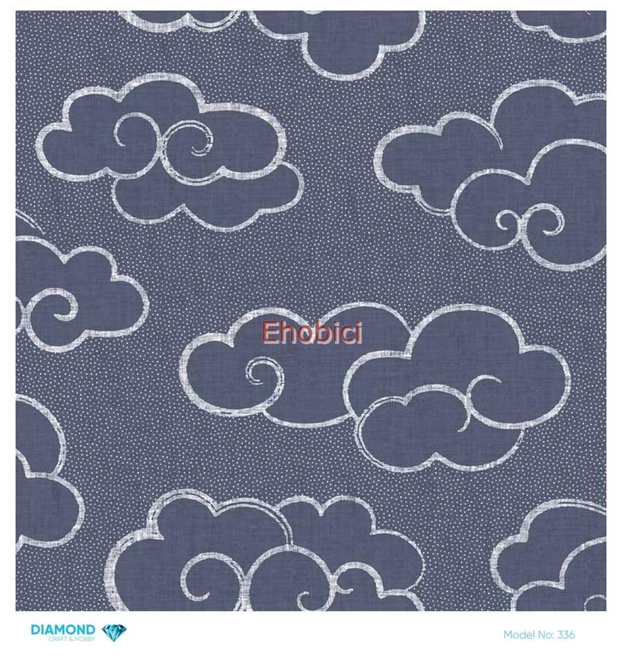 Diamond Pirinç Dekopaj Kağıdı - 336 - 30x30