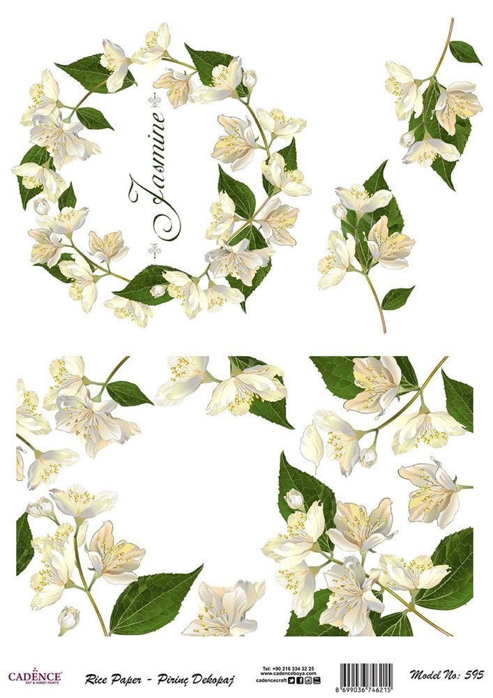 Cadence Pirinç Dekopaj Kağıdı - Model 595