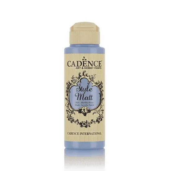 Cadence Style Matt Akrilik Boya S9028 Lavanta Mavi 120ml