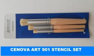 Cenova Art Stencil Fırça 3 lü Set 901/1