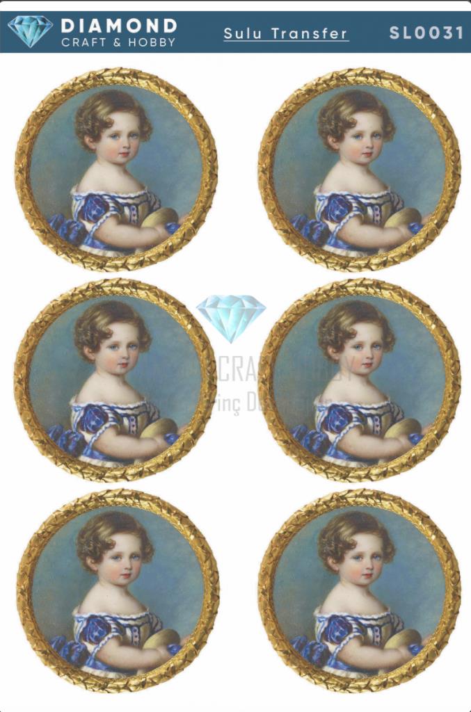 Diamond Craft Sulu Transfer 25x35cm SL031
