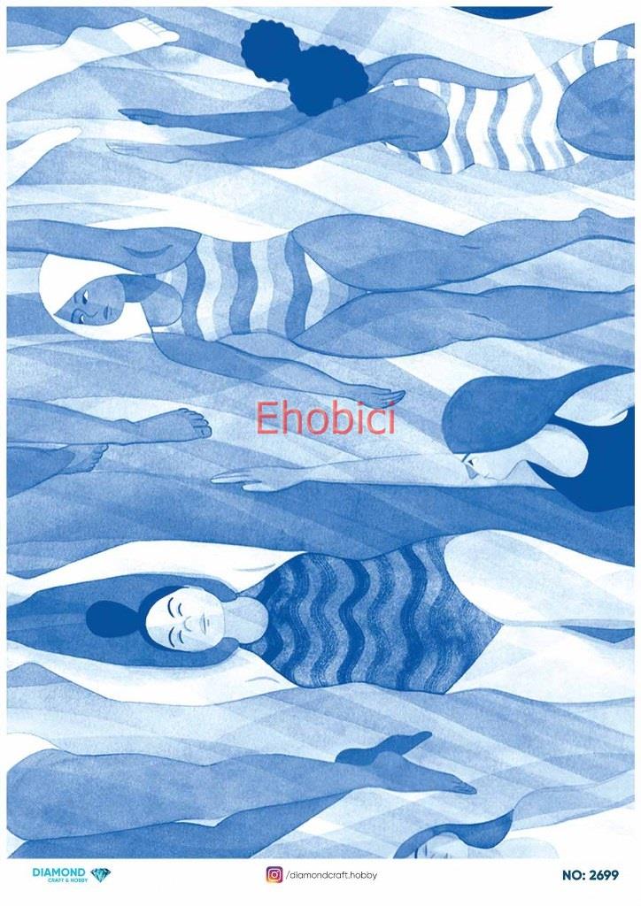 Diamond Pirinç Dekopaj Kağıdı - 2699