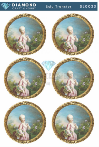 Diamond Craft Sulu Transfer 25x35cm SL033