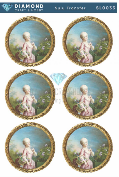 Diamond Craft Sulu Transfer 25x35cm SL033
