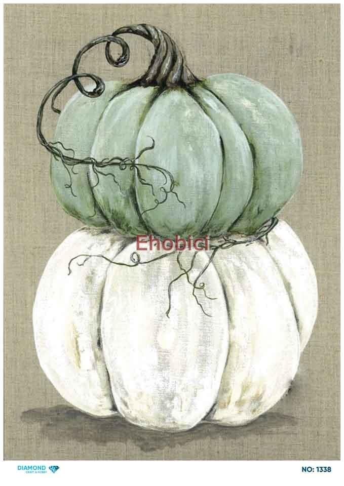 Diamond Pirinç Dekopaj Kağıdı - 1338