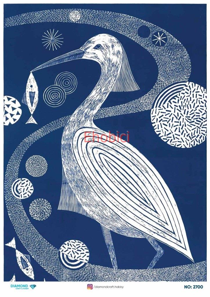 Diamond Pirinç Dekopaj Kağıdı - 2700