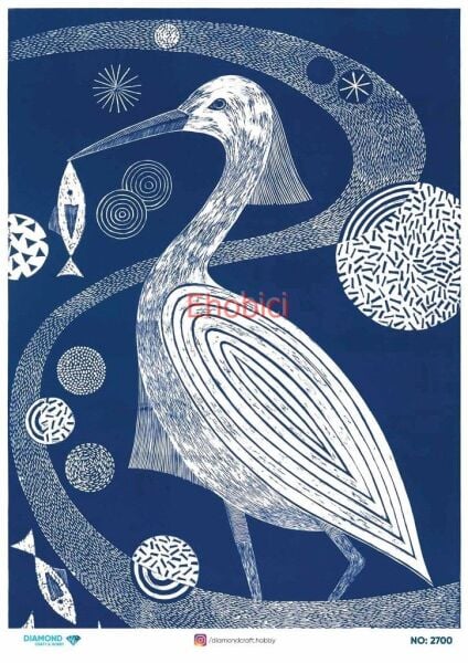 Diamond Pirinç Dekopaj Kağıdı - 2700