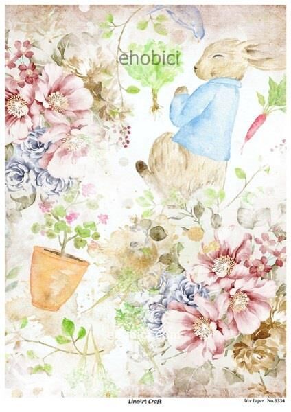 Lineart Pirinç Dekopaj Kağıdı Model - 3334