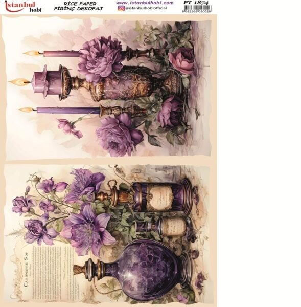 Pirinç Dekopaj Kağıdı 30x42cm PT-1874