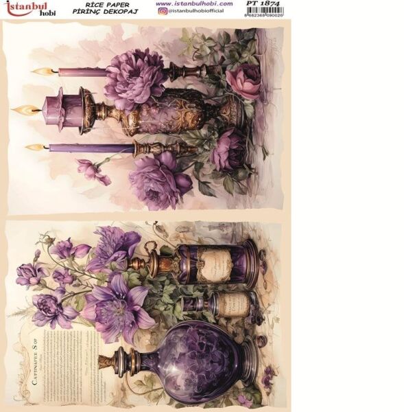 Pirinç Dekopaj Kağıdı 30x42cm PT-1874