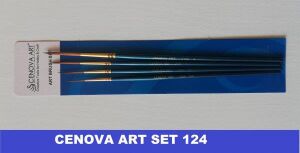 Cenova Art Dal Liner 4 lü Fırça Set 124