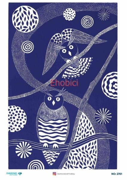 Diamond Pirinç Dekopaj Kağıdı - 2701