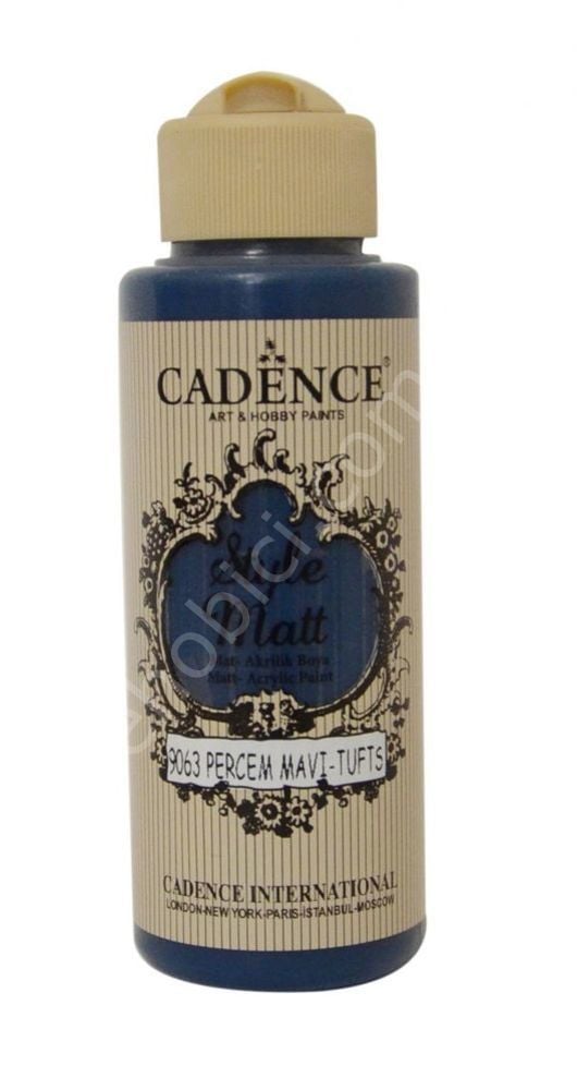Cadence Style Matt Akrilik Boya S9063 Perçem Mavi 120ml