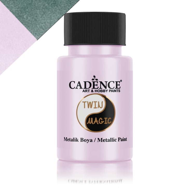 Cadence Twin Magic Metalik Boya TM-05 Yeşil-Mor