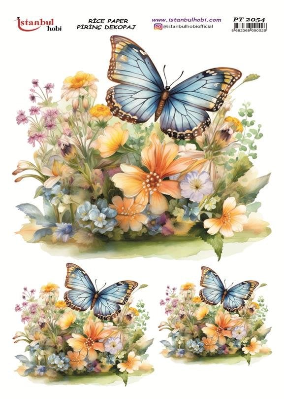 Pirinç Dekopaj Kağıdı 30x42cm PT-2054