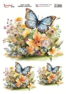 Pirinç Dekopaj Kağıdı 30x42cm PT-2054