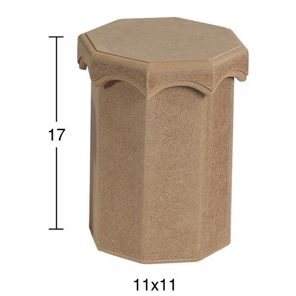 Üstten Kapaklı Orta Ahşap Kutu KU268