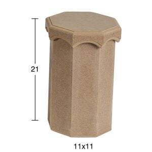 Üstten Kapaklı Büyük Ahşap Kutu KU269