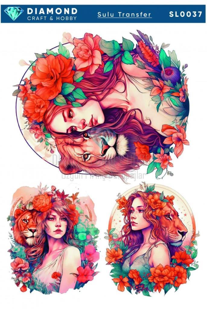 Diamond Craft Sulu Transfer 25x35cm SL037