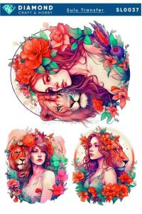 Diamond Craft Sulu Transfer 25x35cm SL037