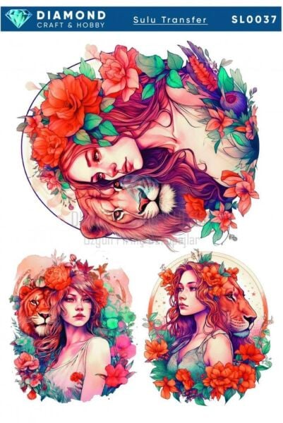 Diamond Craft Sulu Transfer 25x35cm SL037