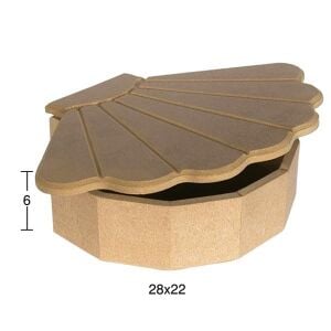 Ahşap İstiridye Kutu KU289