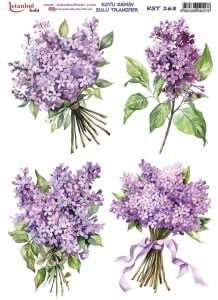 Koyu Zemin Sulu Transfer Kağıdı 25x35cm KST-168