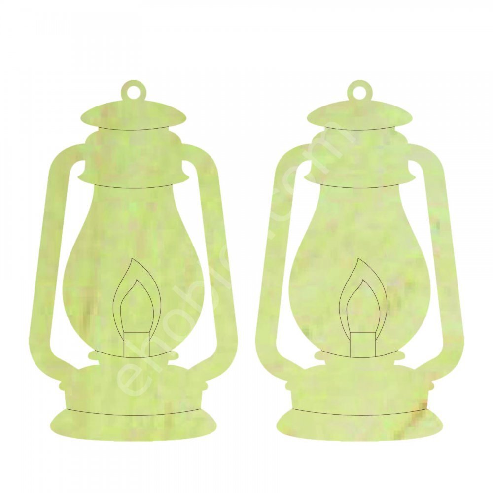 Lazer Kesim Ahşap Süsler 340