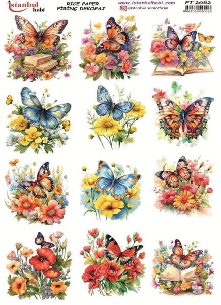 Pirinç Dekopaj Kağıdı 30x42cm PT-2062
