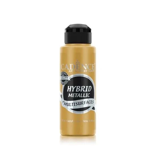 Cadence Hibrit Metalik Multisurface Boya H800 Altın 120ml