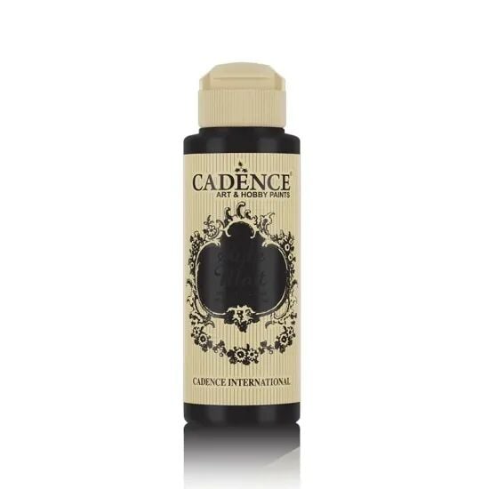 Cadence Style Matt Akrilik Boya S9060 Siyah 120ml