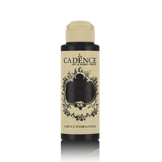 Cadence Style Matt Akrilik Boya S9060 Siyah 120ml