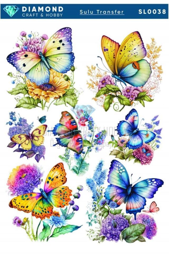 Diamond Craft Sulu Transfer 25x35cm SL038