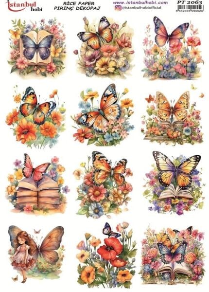 Pirinç Dekopaj Kağıdı 30x42cm PT-2063