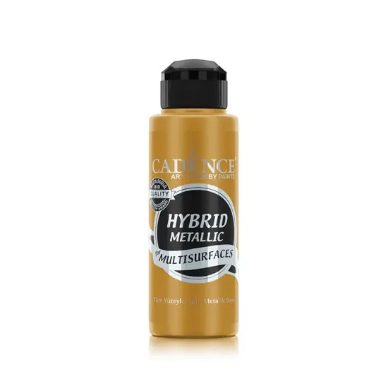 Cadence Hibrit Metalik Multisurface Boya H801 Antik Altın 120ml