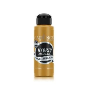 Cadence Hibrit Metalik Multisurface Boya H801 Antik Altın 120ml