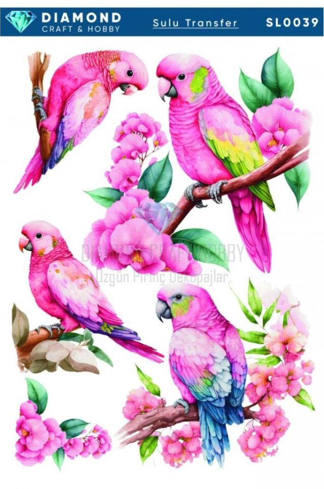 Diamond Craft Sulu Transfer 25x35cm SL039