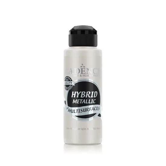 Cadence Hibrit Metalik Multisurface Boya H802 İnci 120ml