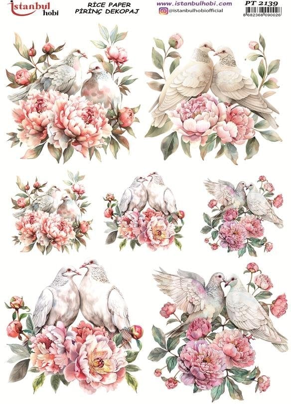Pirinç Dekopaj Kağıdı 30x42cm PT-2139