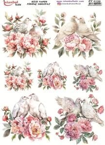 Pirinç Dekopaj Kağıdı 30x42cm PT-2139