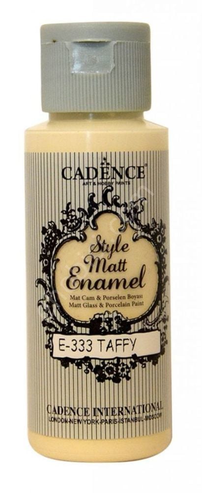 Cadence Enamel Cam ve Porselen Boyası - 333 Taffy