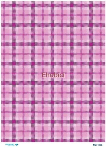 Diamond Pirinç Dekopaj Kağıdı - 1346