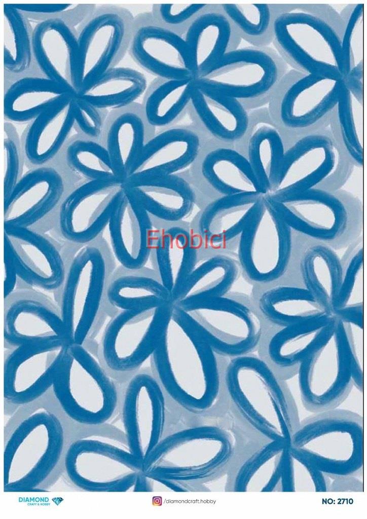 Diamond Pirinç Dekopaj Kağıdı - 2710