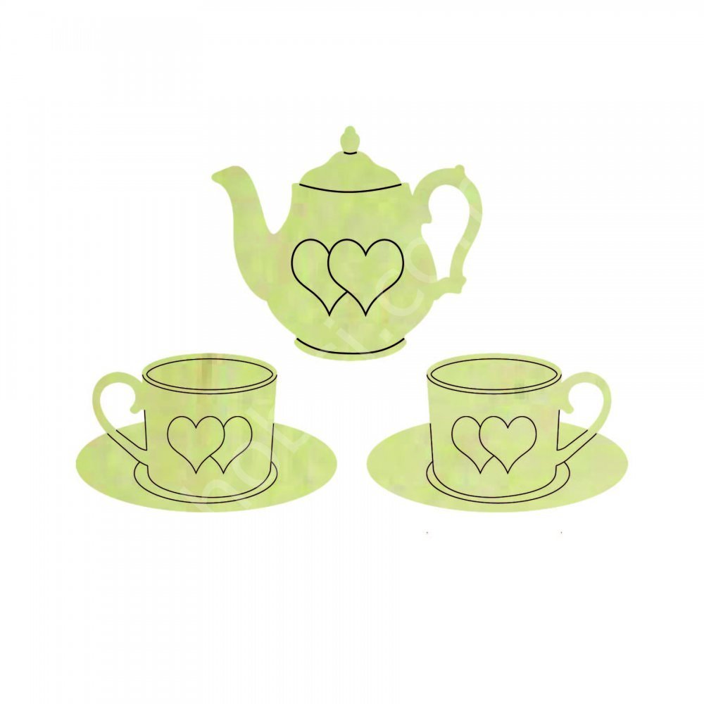 Lazer Kesim Ahşap Süsler 297