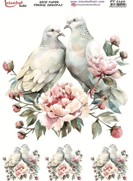 Pirinç Dekopaj Kağıdı 30x42cm PT-2140