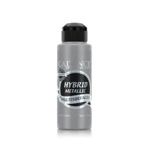 Cadence Hibrit Metalik Multisurface Boya H804 Gümüş 120ml